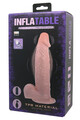 Pompowany penis z wibracjami INFLATABLE 306507