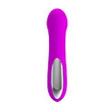 Mały silikonowy wibrator Reuben 30 funkcji USB BI-014358