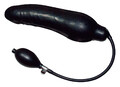 Pompowany penis Black Latex Balloon Dildo 525740