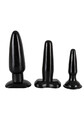 Zestaw Trzech Korków Analnych Liquorice Dip Butt Plugs 3 szt. 522325