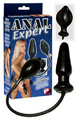 Anal Expert pompowany korek analny czarny 521442