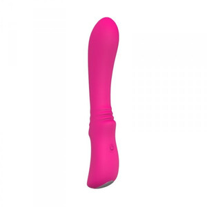 Silikonowy wibrator Convex 9 funkcji USB PINK BESTSELLER 904113