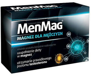 MenMag 30 tabl. Magnez dla mężczyzn plus MACA i CYNK 845850