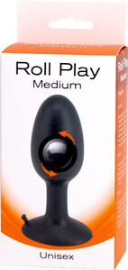 KOREK ANALNY Z KULKĄ MEDIUM PLUG UNISEX 011255