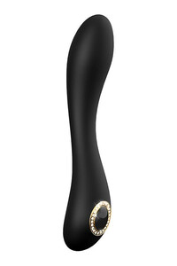 LUKSUSOWY CZARNY WIBRATOR PUNKTU-G PRESTIGE 679127