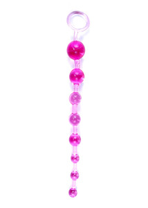 DŁUGIE ŻELOWE KULKI ANALNE TAJSKIE PINK 802967