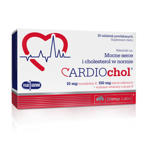 SERCE CHOLESTEROL Olimp Cardiochol 30 tabl. 045844