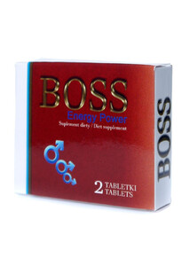 Boss Energy Power CZERWONY MOCNY 2 tabl. 802523