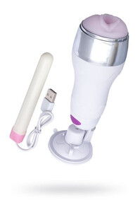 Wibrujący Masturbator z Podgrzewaczem USB PANY 763001