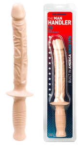 PENIS RĘKOJEŚĆ DILDO MIECZ DEMOKLESA CIELISTY 0266-01-CD