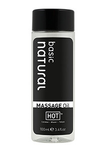 Klasyczny olejek do masażu ciała Hot Basic Natural 100 ml 001549