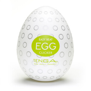 Żelowy masturbator jajko z wypustkami TENGA EGG CLICKER 550519