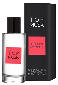 Feromony TOP MUSK Erotyczna woda toaletowa dla mężczyzn 50 ml 020319