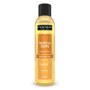 Śliski olejek do masażu erotycznego Tantras love oil Tropical Sun 150 ml 105085