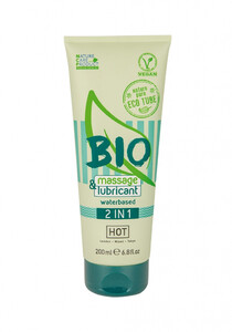 Ekologiczny wodny żel nawilżający i do masażu Hot Bio 2in1 200 ml 44180