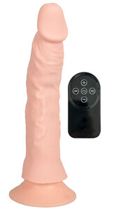 Zginalny penis bez jąder z wibracjami Bendable RC Vibrator 133574
