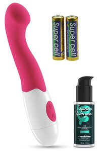 WIBRATOR WAGINALNY DO PUNKTU-G 30 FUNKCJI BATERIE I ŻEL GRATIS 156258