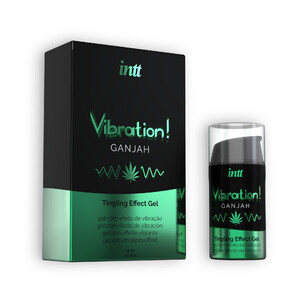 WIBRATOR W ŻELU Z EFEKTEM ROZGRZEWANIA INTT VIBRATION GANJAH GEL 15 ML 015332