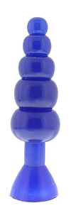 KOREK ANALNY KULKI ANALNE PLUG KORALE NIEBIESKI 031447
