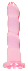 ŻELOWE DILDO ANALNE Z PRZYSSAWKĄ 17 CM PINK 580530