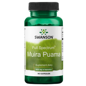 Swanson Muira Puama Root Drzewo potencji 90 kaps. 111339