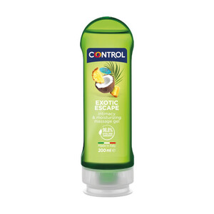 Żel nawilżający i do masażu 2w1 Control Exotic Escape Tropikalny 200 ml 135803