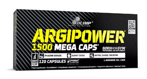 Olimp ArgiPower Mega Caps L-Arginina Duża dawka 1500 mg 120 kaps. 012570