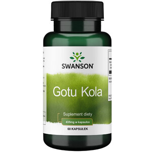 Wąkrotka azjatycka Swanson Gotu Kola 60 kaps. 113326