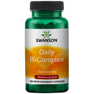 STRES NERWY SWANSON Daily B-Complex 100 kaps. 118550