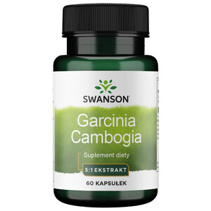 ODCHUDZANIE SWANSON Garcinia Cambogia 80mg 60 kaps. 115788