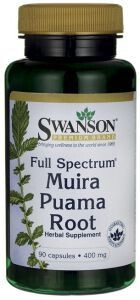 Swanson Muira Puama Root Drzewo potencji 90 kaps. 111339