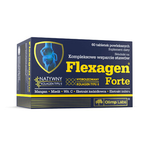 Olimp Flexagen Forte 60 tabl. WSPARCIE STAWÓW + KOLAGEN TYPU II 039959