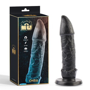 Czarny penis analny Dildo Detector SKRZAT 21 cm 225924