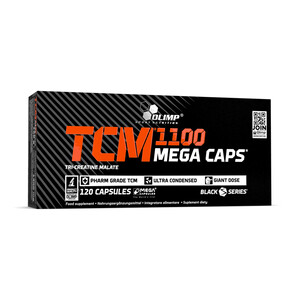 Jabłczan kreatyny OLIMP TCM 1100 Mega Caps 120 kaps. 020520