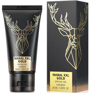 STYMULUJĄCY ŻEL DO MASAŻU PENISA MARAL GEL XXL GOLD 50 ML 890266