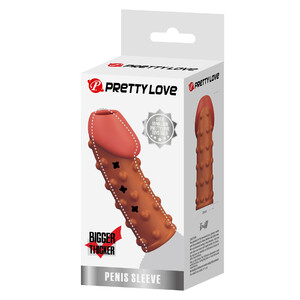 NAKŁADKA NA PENISA PRZEDŁUŻKA POGRUBIAJĄCA PRETTY LOVE 362954