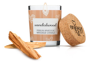 Świeca do masażu z feromonami ENJOY IT! Sandalwood 010359
