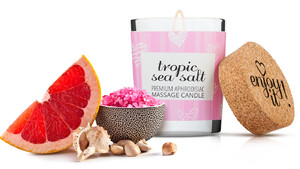 Świeca do masażu z feromonami ENJOY IT! Tropic sea salt 010366