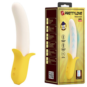 POSUWISTY WIBRATOR W KSZTAŁCIE BANANA 327205