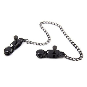 Klipsy Na Sutki Łańcuch Męski Damski Klamerki BDSM Hard Nipple Clamps 730412