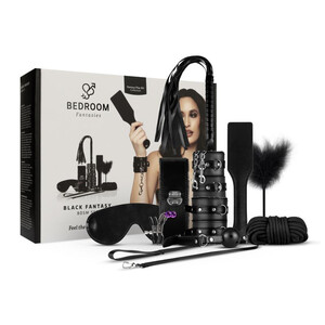 ZESTAW BDSM 10 ELEMENTÓW BLACK FANTASY 666478