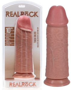 WIELKI PENIS BEZ JĄDER EXTRA THICK DILDO 10" 505347