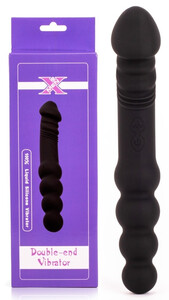 ANALNY WIBRATOR MĘSKI PODWÓJNY Z KULKAMI USB X-MEN 516746