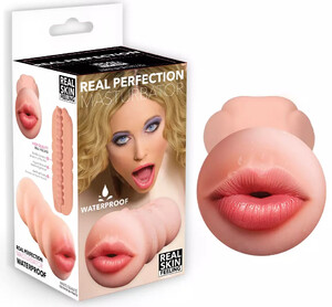 USTA DO LODA SEKS ORALNY SZTUCZNE USTA REAL PERFECTION MASTURBATOR 193409