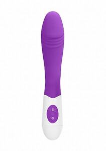 Wibrator prążki Ribbed Vibrator Purple GC018PUR