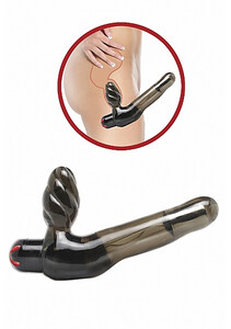 Proteza penisa bez pasków z wibracjami Fetish Vibrating Strapless Strap-On Pipedream PD3883-24