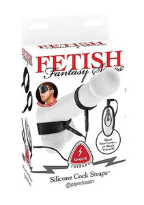 Elektryczne pierścienie erekcji na penisa i jądra Fetish Silicone Cock Straps PD3725-06