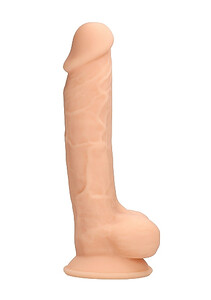 MEDYCZNY PENIS Z JĄDRAMI REALROCK 17,8 cm 521996