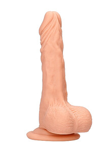 REALISTYCZNY PENIS Z JĄDRAMI STRAP-ON 17 cm 530639
