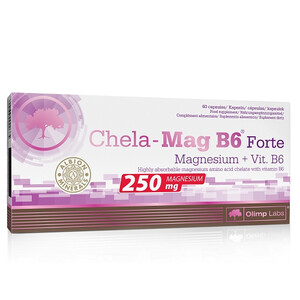 Magnez Olimp Chela-Mag B6 FORTE 60 kaps. Wysoka dawka magnezu 022685